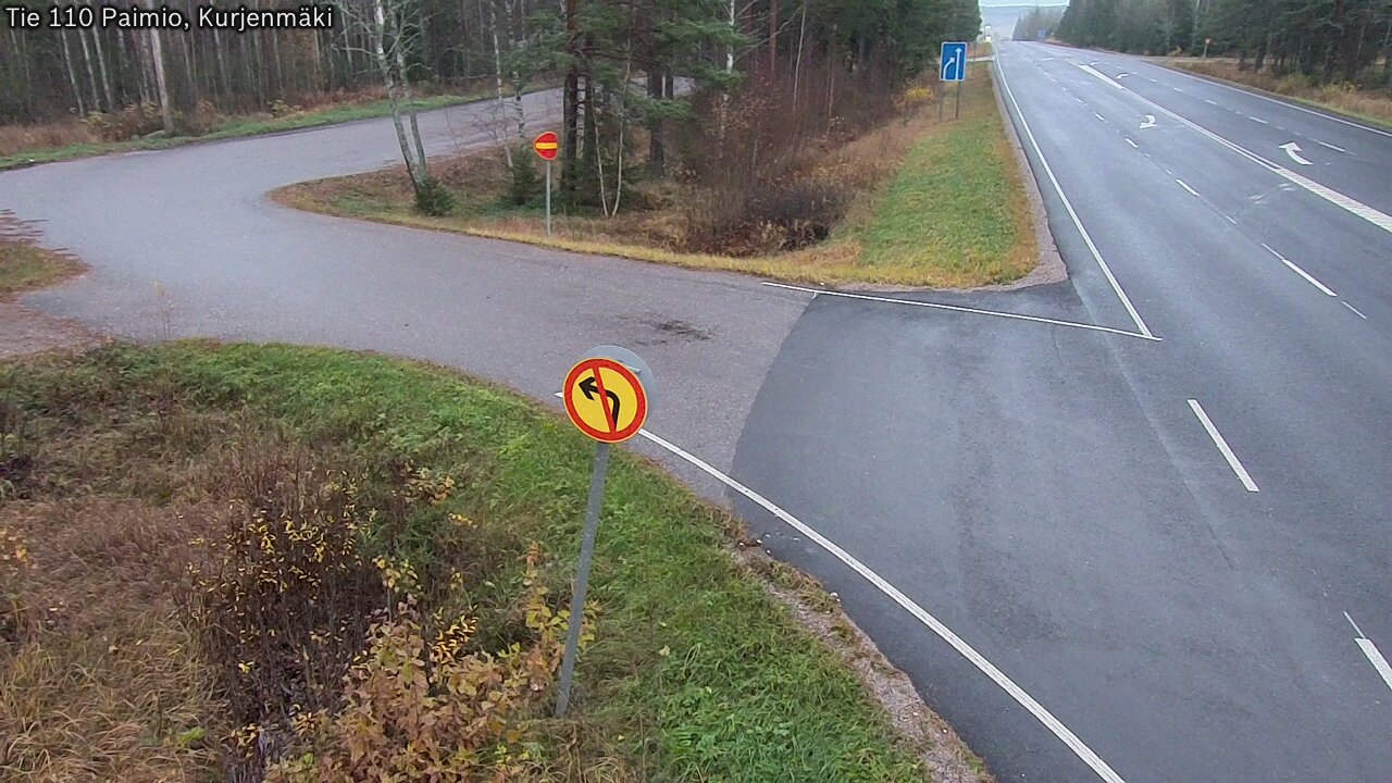 Kelikamerat Kuva Tie 110 Paimio, Kurjenmäki, Paimio, Varsinais-Suomi