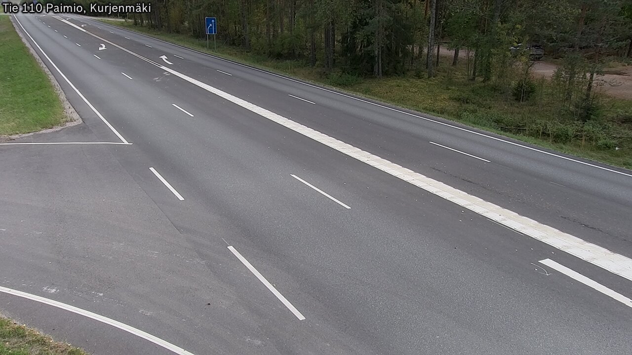 Kelikamerat Kuva Tie 110 Paimio, Kurjenmäki, Paimio, Varsinais-Suomi