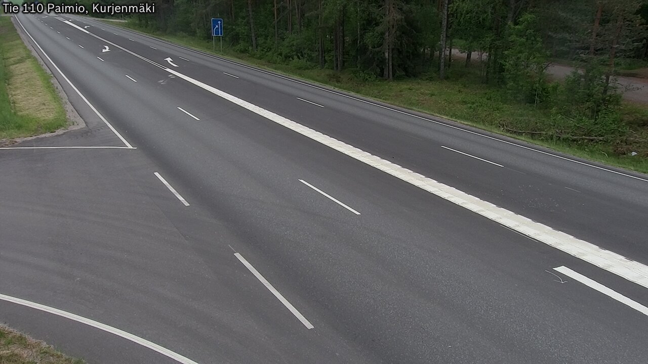 Kelikamerat Kuva Tie 110 Paimio, Kurjenmäki, Paimio, Varsinais-Suomi