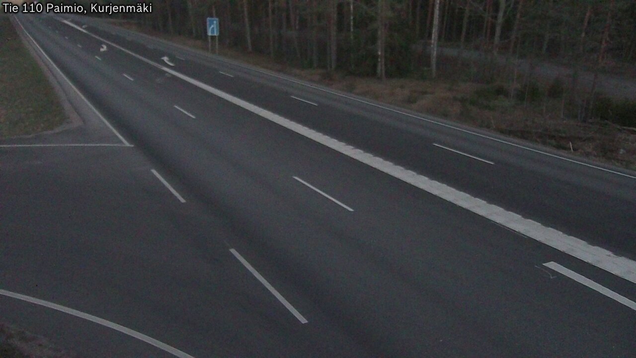 Kelikamerat Kuva Tie 110 Paimio, Kurjenmäki, Paimio, Varsinais-Suomi