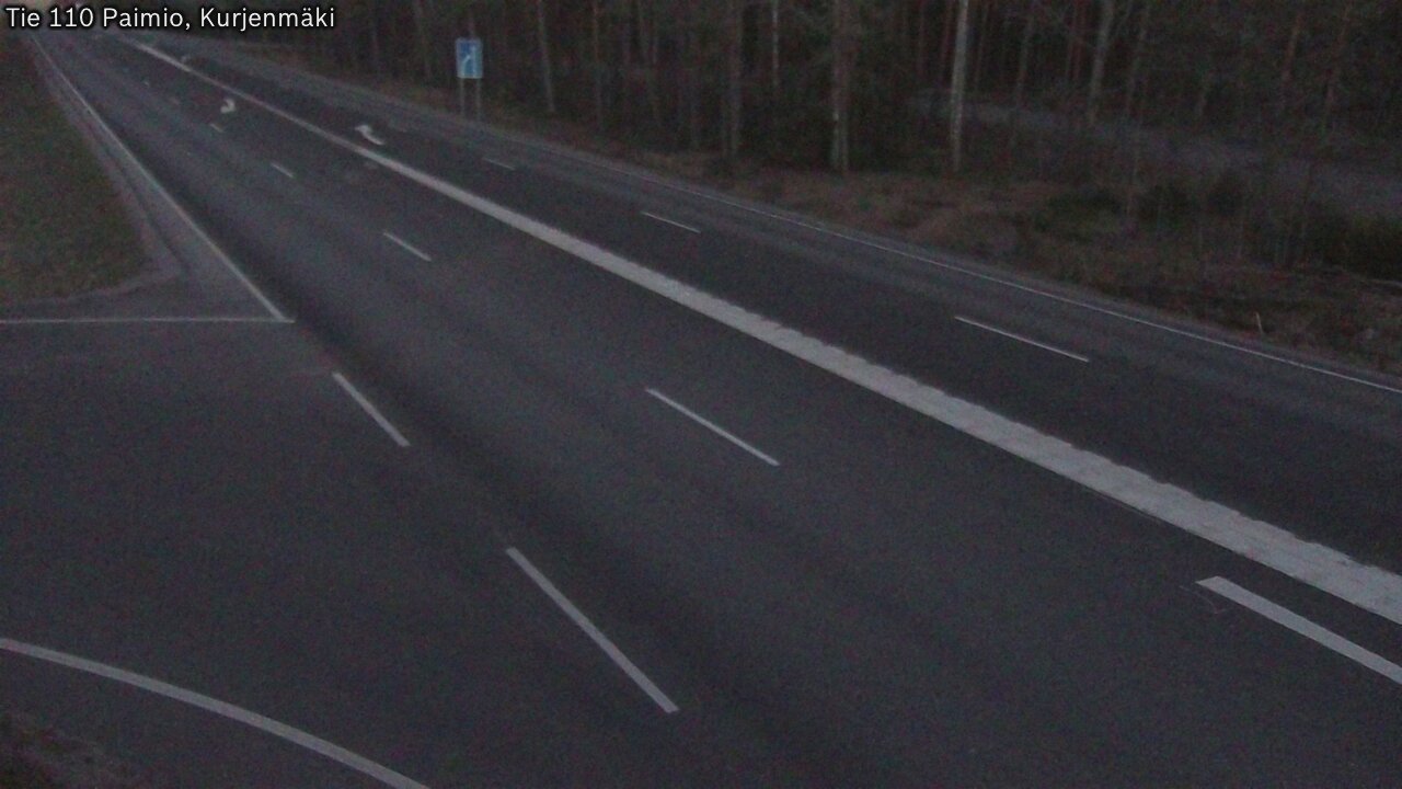 Kelikamerat Kuva Tie 110 Paimio, Kurjenmäki, Paimio, Varsinais-Suomi