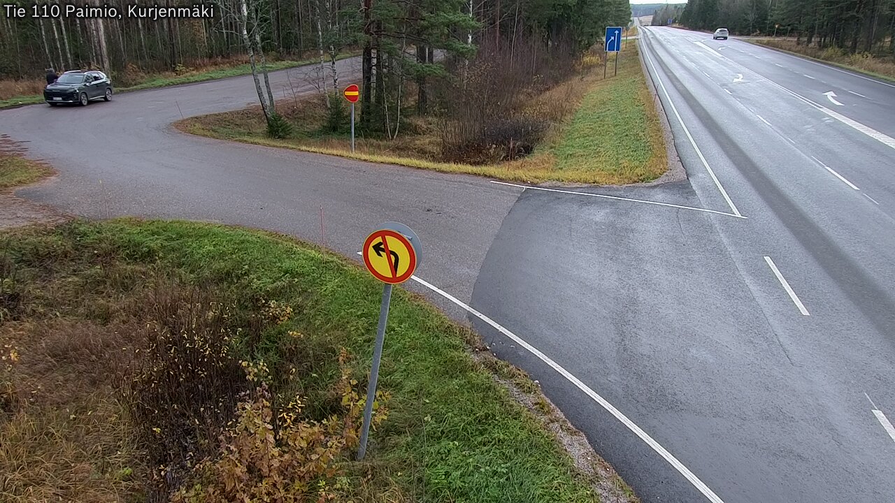 Kelikamerat Kuva Tie 110 Paimio, Kurjenmäki, Paimio, Varsinais-Suomi