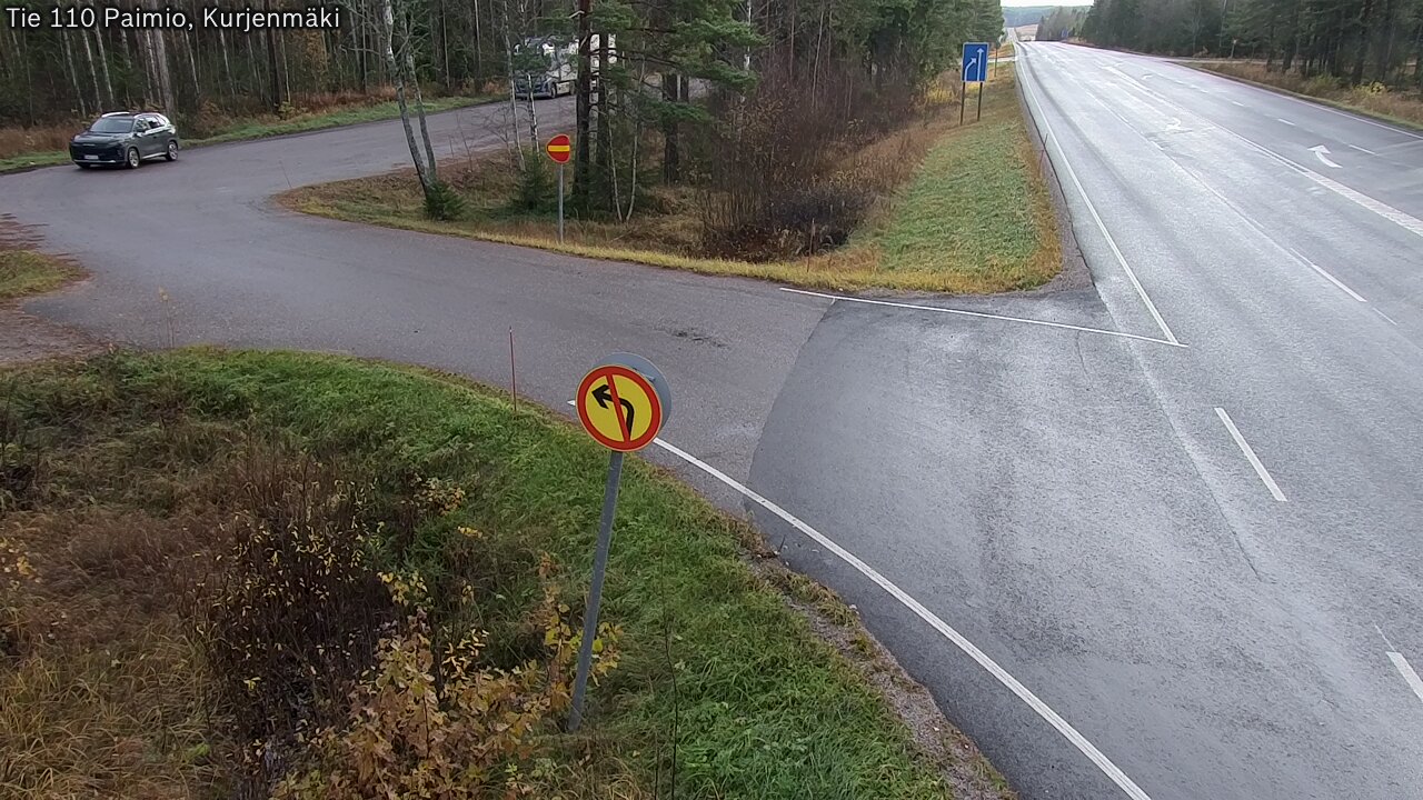 Kelikamerat Kuva Tie 110 Paimio, Kurjenmäki, Paimio, Varsinais-Suomi