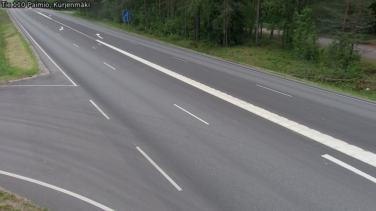 Kelikamerat Kuva Tie 110 Paimio, Kurjenmäki, Paimio, Varsinais-Suomi