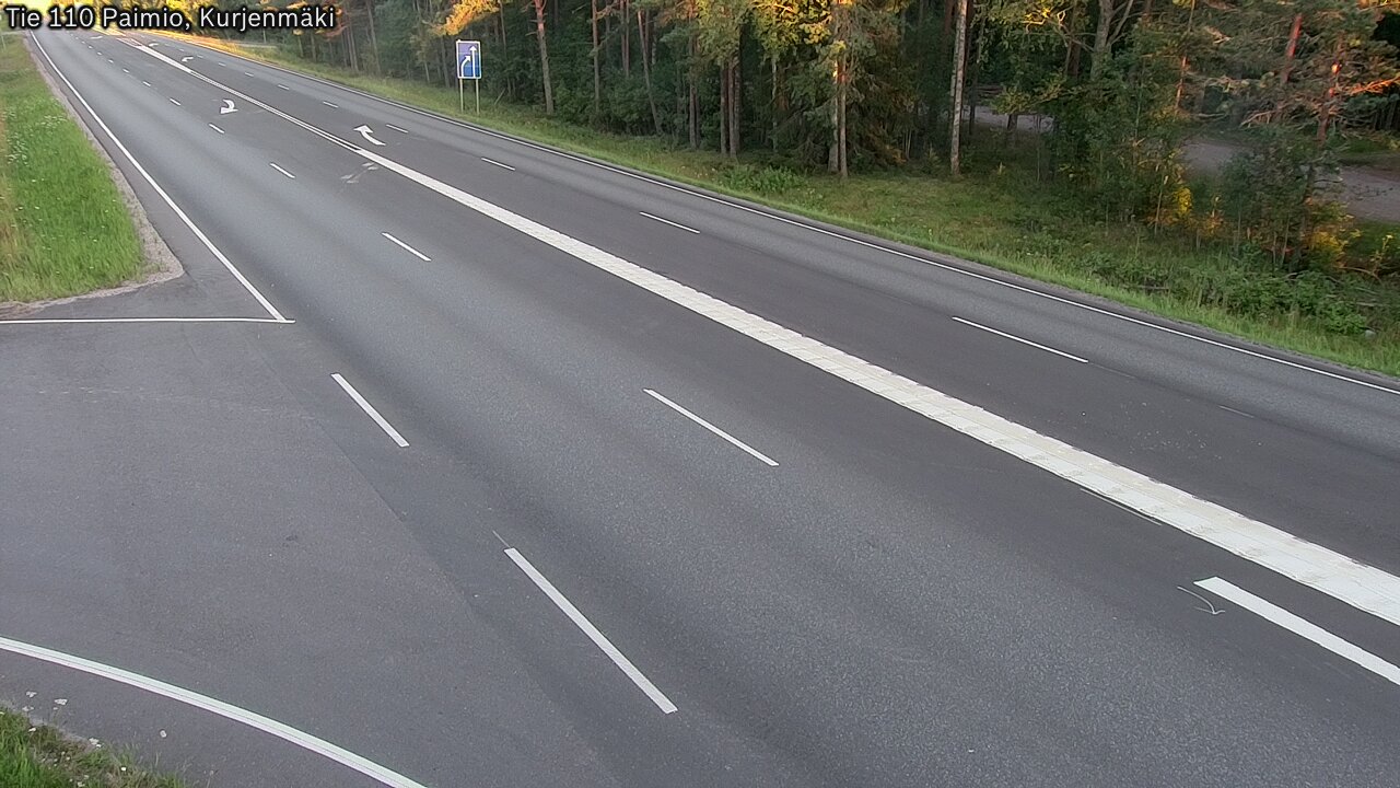 Kelikamerat Kuva Tie 110 Paimio, Kurjenmäki, Paimio, Varsinais-Suomi