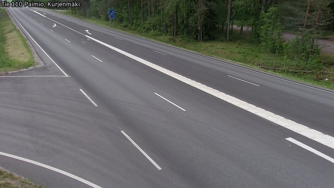 Kelikamerat Kuva Tie 110 Paimio, Kurjenmäki, Paimio, Varsinais-Suomi