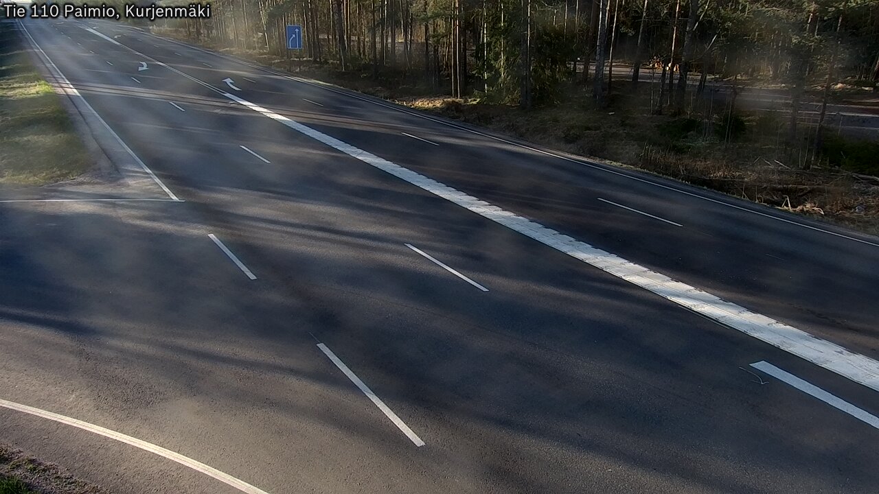 Kelikamerat Kuva Tie 110 Paimio, Kurjenmäki, Paimio, Varsinais-Suomi