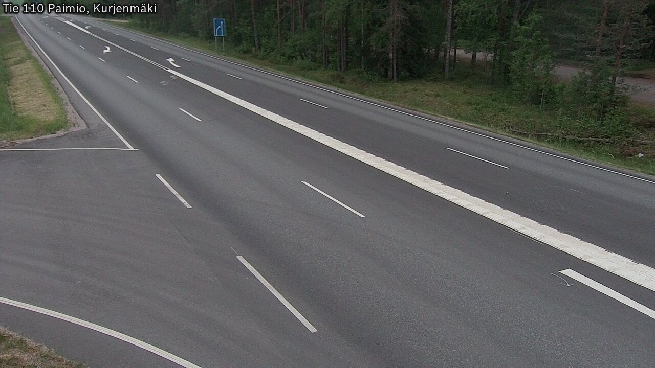 Kelikamerat Kuva Tie 110 Paimio, Kurjenmäki, Paimio, Varsinais-Suomi