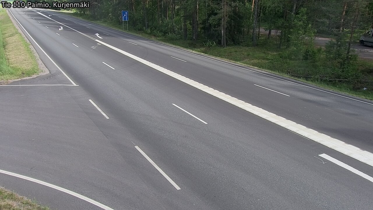 Kelikamerat Kuva Tie 110 Paimio, Kurjenmäki, Paimio, Varsinais-Suomi