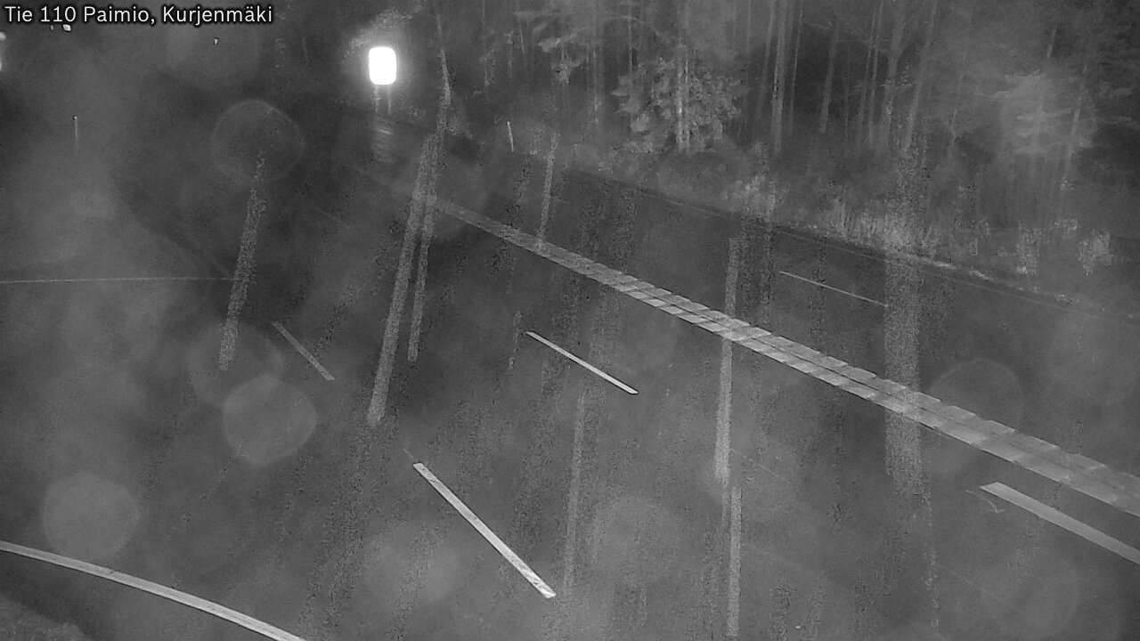 Weather Camera Image Road 110 Paimio, Kurjenmäki, Paimio, Varsinais-Suomi