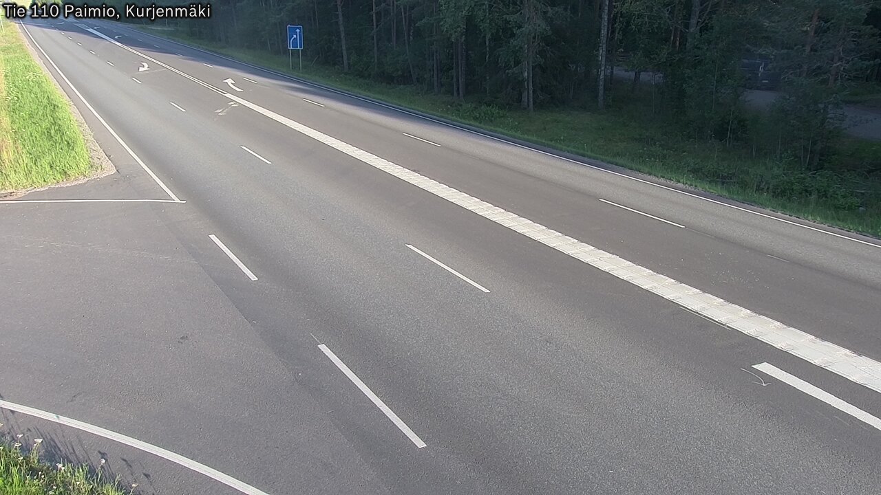 Kelikamerat Kuva Tie 110 Paimio, Kurjenmäki, Paimio, Varsinais-Suomi