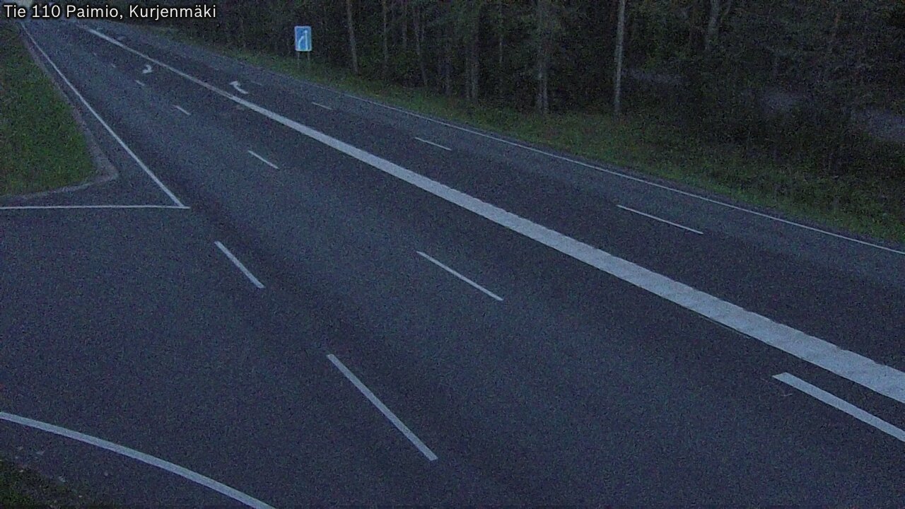 Kelikamerat Kuva Tie 110 Paimio, Kurjenmäki, Paimio, Varsinais-Suomi