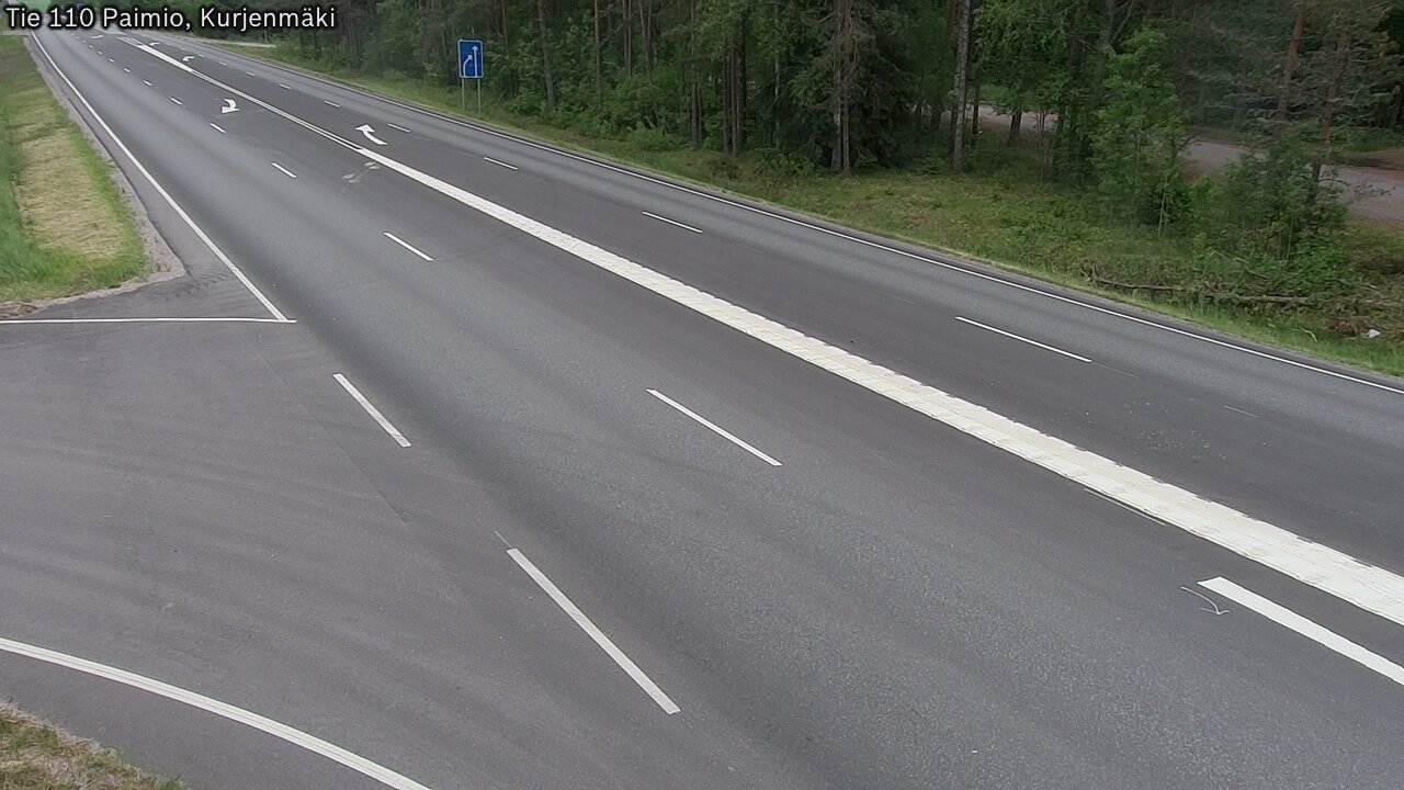 Kelikamerat Kuva Tie 110 Paimio, Kurjenmäki, Paimio, Varsinais-Suomi