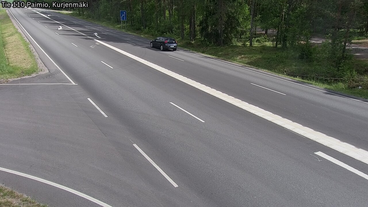 Kelikamerat Kuva Tie 110 Paimio, Kurjenmäki, Paimio, Varsinais-Suomi