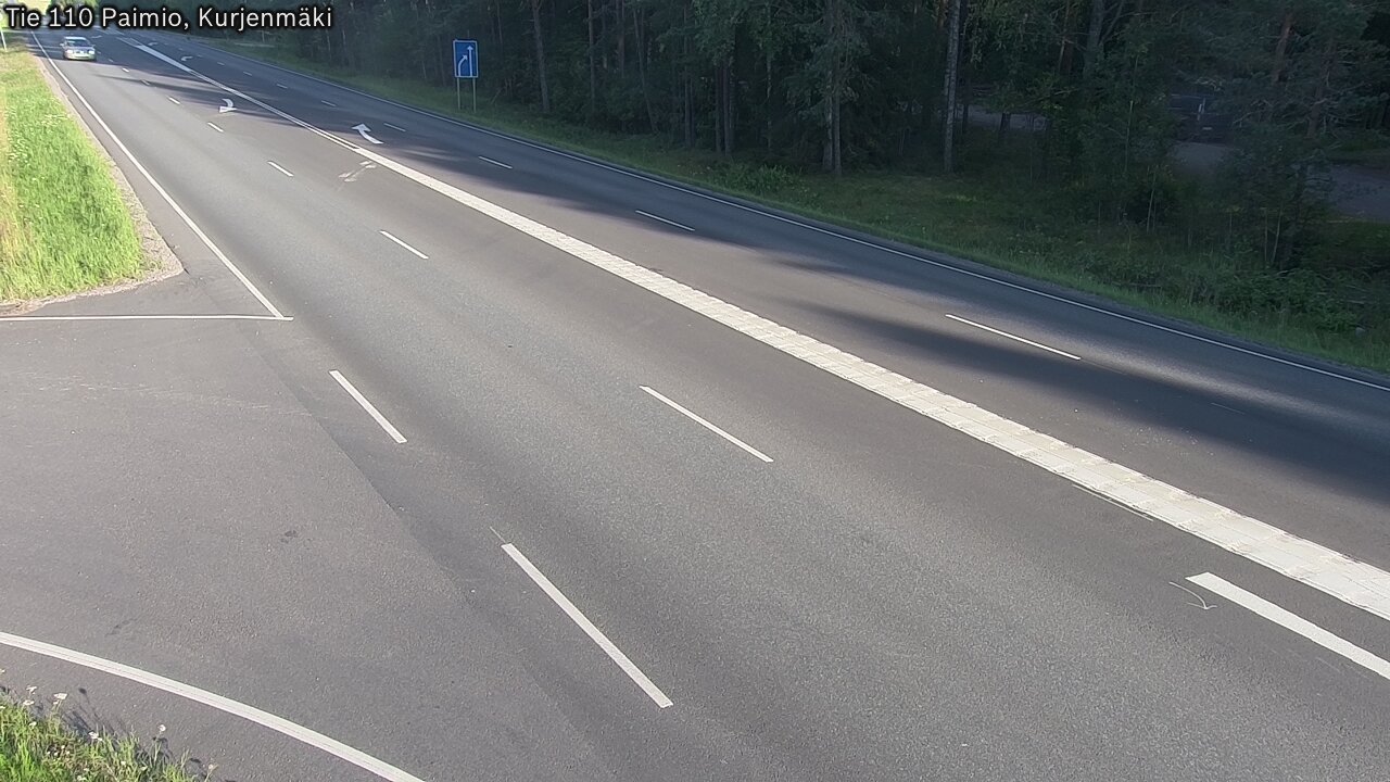 Kelikamerat Kuva Tie 110 Paimio, Kurjenmäki, Paimio, Varsinais-Suomi