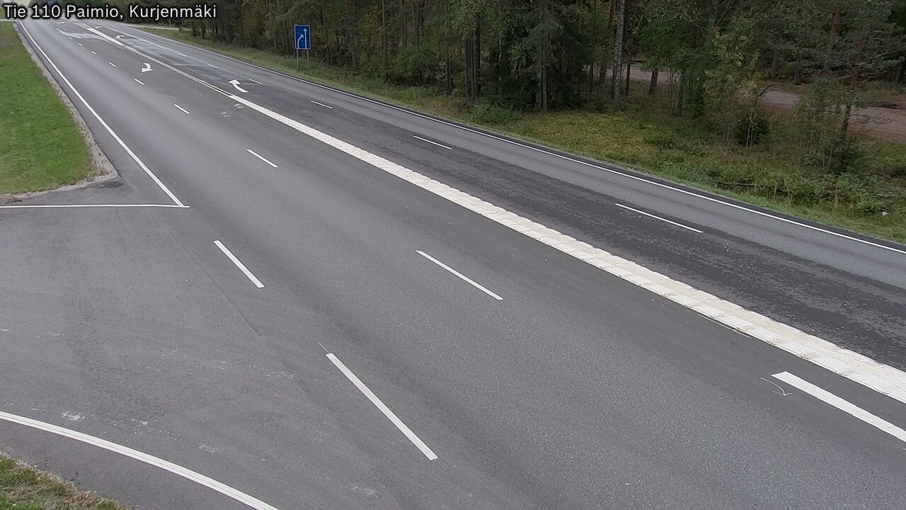 Kelikamerat Kuva Tie 110 Paimio, Kurjenmäki, Paimio, Varsinais-Suomi