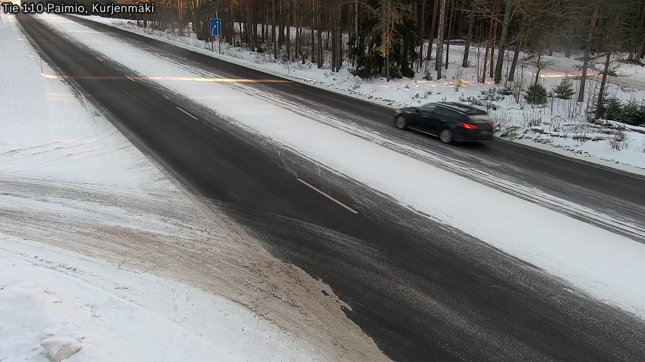 Kelikamerat Kuva Tie 110 Paimio, Kurjenmäki, Paimio, Varsinais-Suomi