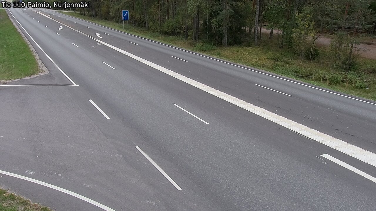 Kelikamerat Kuva Tie 110 Paimio, Kurjenmäki, Paimio, Varsinais-Suomi