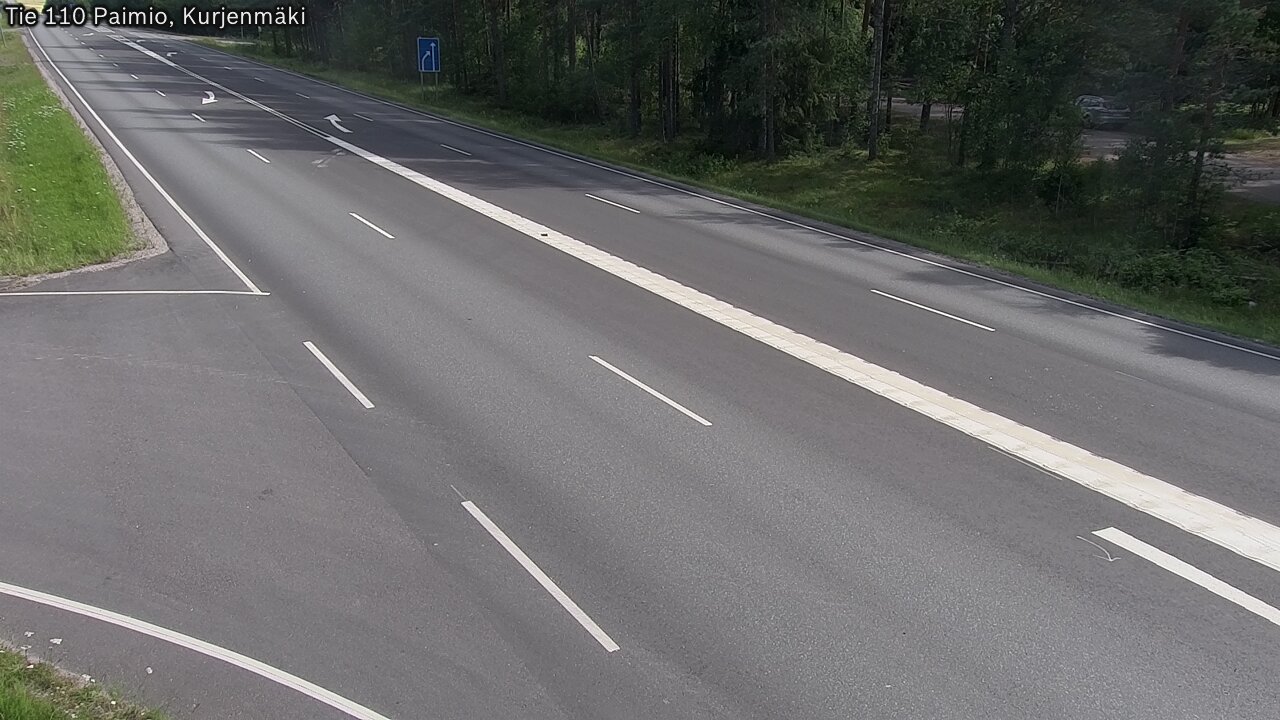 Kelikamerat Kuva Tie 110 Paimio, Kurjenmäki, Paimio, Varsinais-Suomi