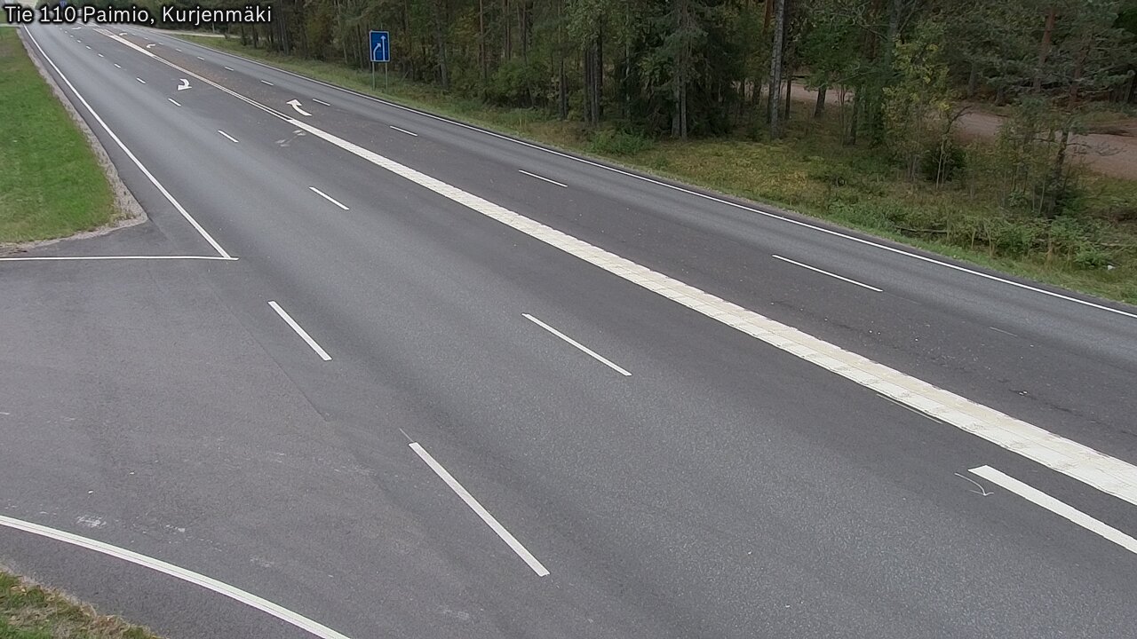 Kelikamerat Kuva Tie 110 Paimio, Kurjenmäki, Paimio, Varsinais-Suomi