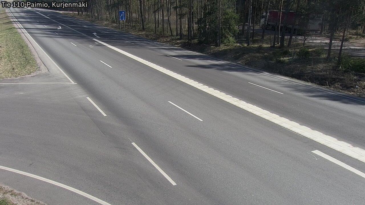 Kelikamerat Kuva Tie 110 Paimio, Kurjenmäki, Paimio, Varsinais-Suomi