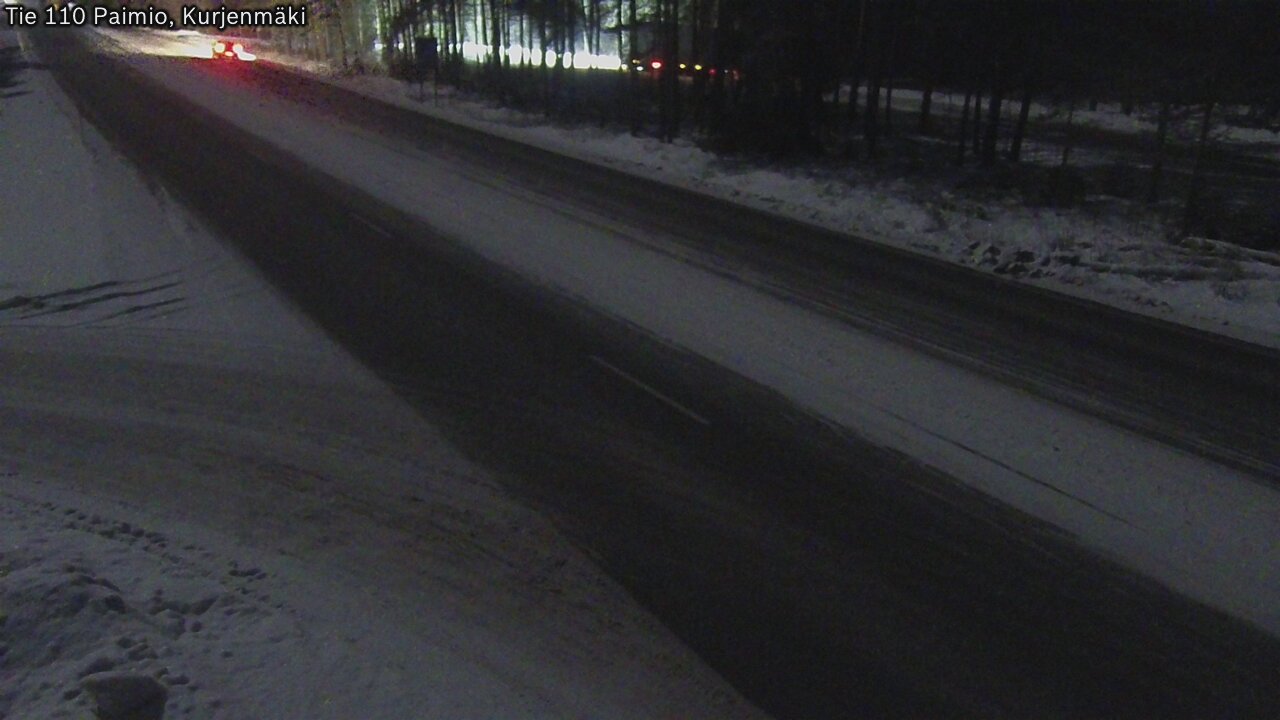 Weather Camera Image Road 110 Paimio, Kurjenmäki, Paimio, Varsinais-Suomi