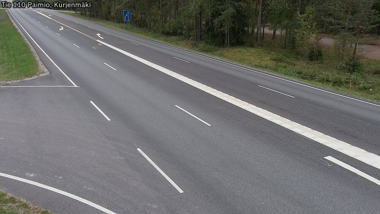 Kelikamerat Kuva Tie 110 Paimio, Kurjenmäki, Paimio, Varsinais-Suomi