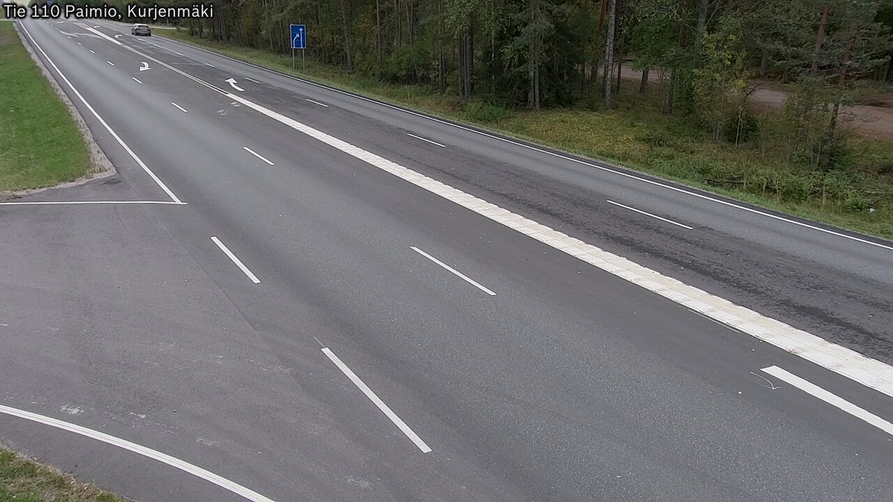 Kelikamerat Kuva Tie 110 Paimio, Kurjenmäki, Paimio, Varsinais-Suomi