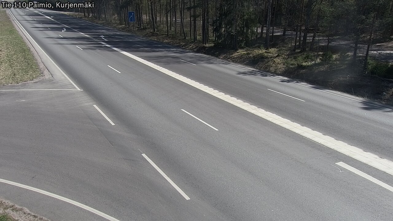 Kelikamerat Kuva Tie 110 Paimio, Kurjenmäki, Paimio, Varsinais-Suomi