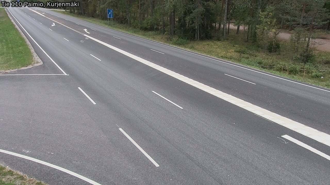 Kelikamerat Kuva Tie 110 Paimio, Kurjenmäki, Paimio, Varsinais-Suomi
