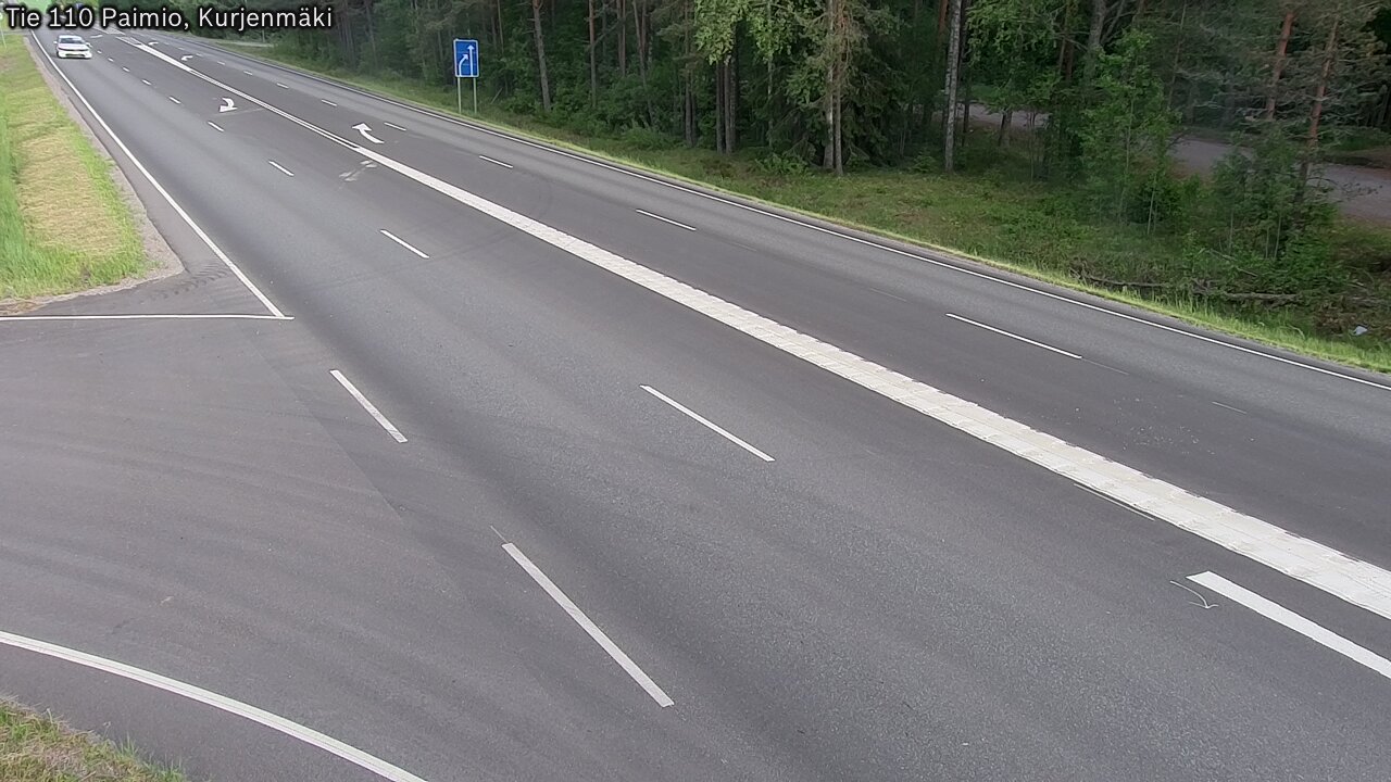 Kelikamerat Kuva Tie 110 Paimio, Kurjenmäki, Paimio, Varsinais-Suomi