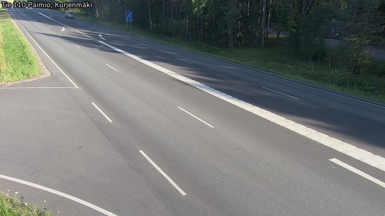 Kelikamerat Kuva Tie 110 Paimio, Kurjenmäki, Paimio, Varsinais-Suomi