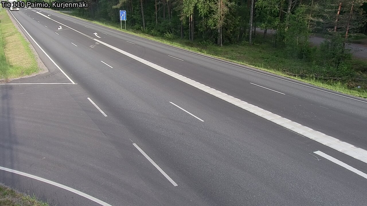 Kelikamerat Kuva Tie 110 Paimio, Kurjenmäki, Paimio, Varsinais-Suomi