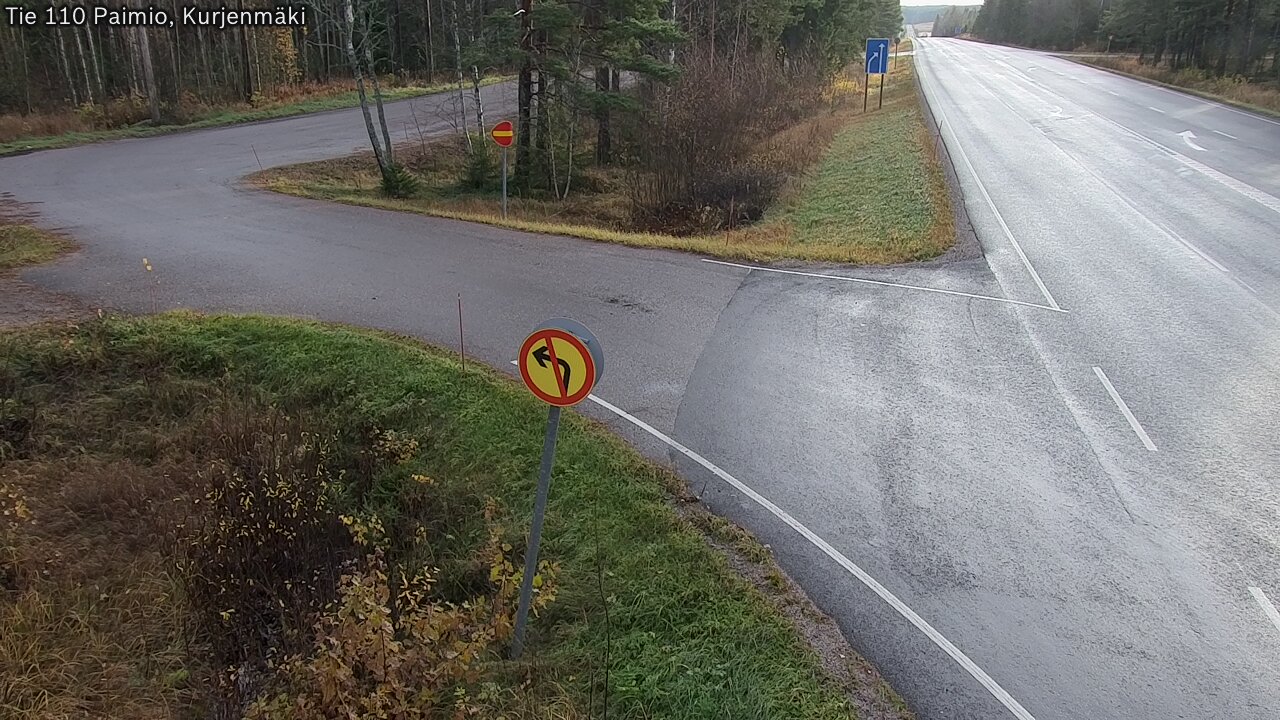 Kelikamerat Kuva Tie 110 Paimio, Kurjenmäki, Paimio, Varsinais-Suomi