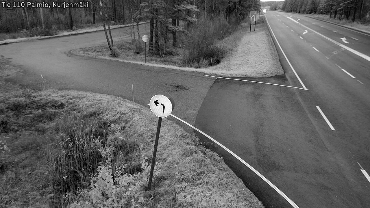 Kelikamerat Kuva Tie 110 Paimio, Kurjenmäki, Paimio, Varsinais-Suomi