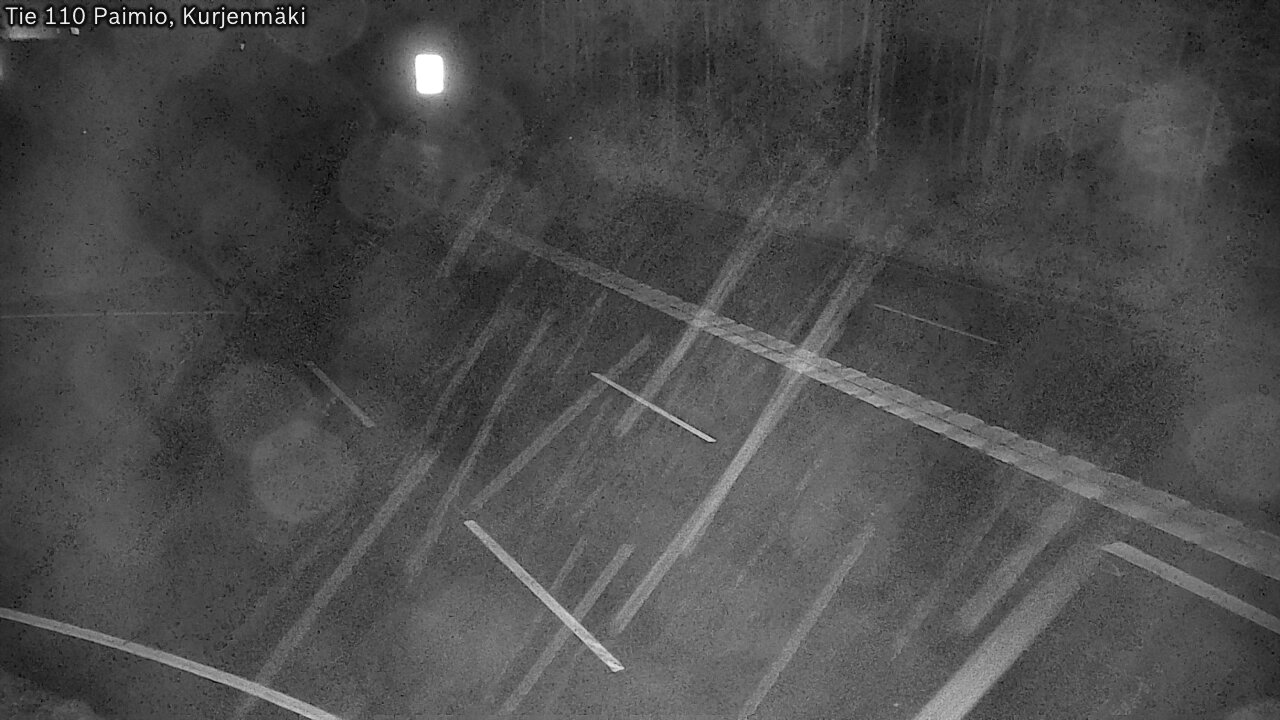 Weather Camera Image Road 110 Paimio, Kurjenmäki, Paimio, Varsinais-Suomi