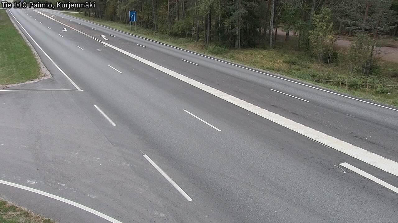 Kelikamerat Kuva Tie 110 Paimio, Kurjenmäki, Paimio, Varsinais-Suomi