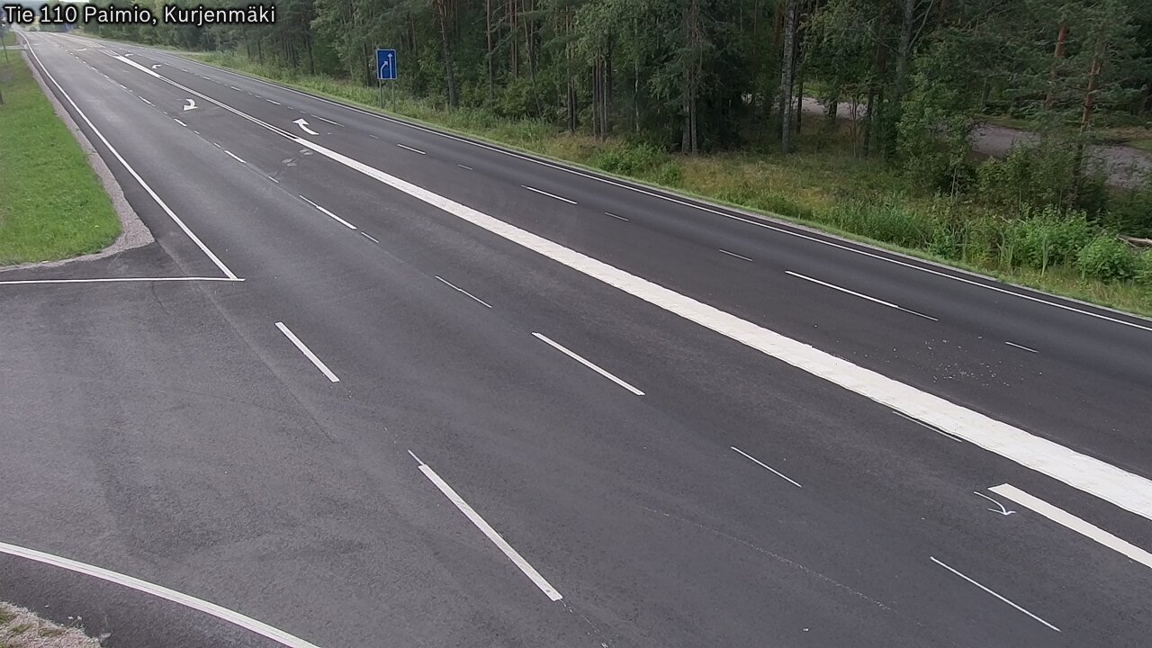 Kelikamerat Kuva Tie 110 Paimio, Kurjenmäki, Paimio, Varsinais-Suomi