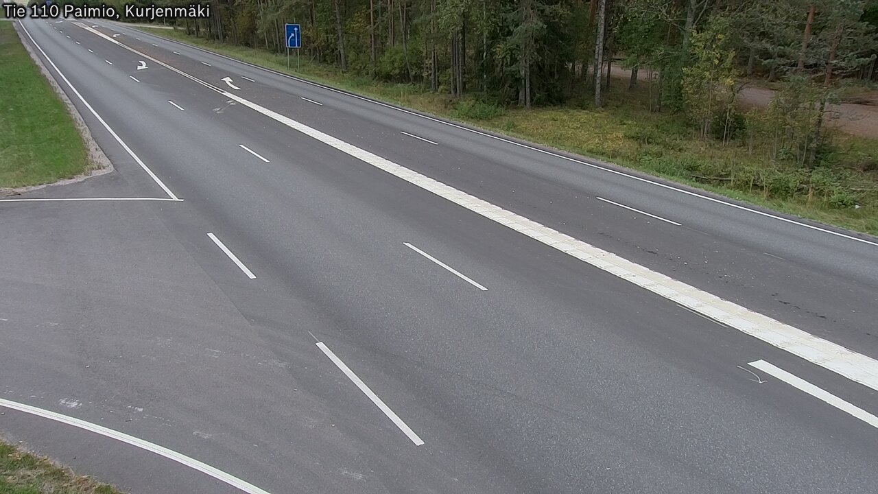 Kelikamerat Kuva Tie 110 Paimio, Kurjenmäki, Paimio, Varsinais-Suomi