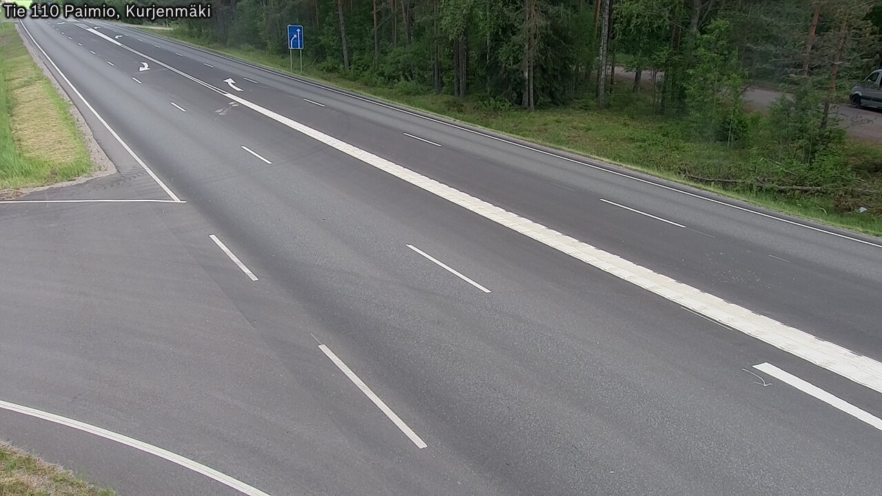 Kelikamerat Kuva Tie 110 Paimio, Kurjenmäki, Paimio, Varsinais-Suomi
