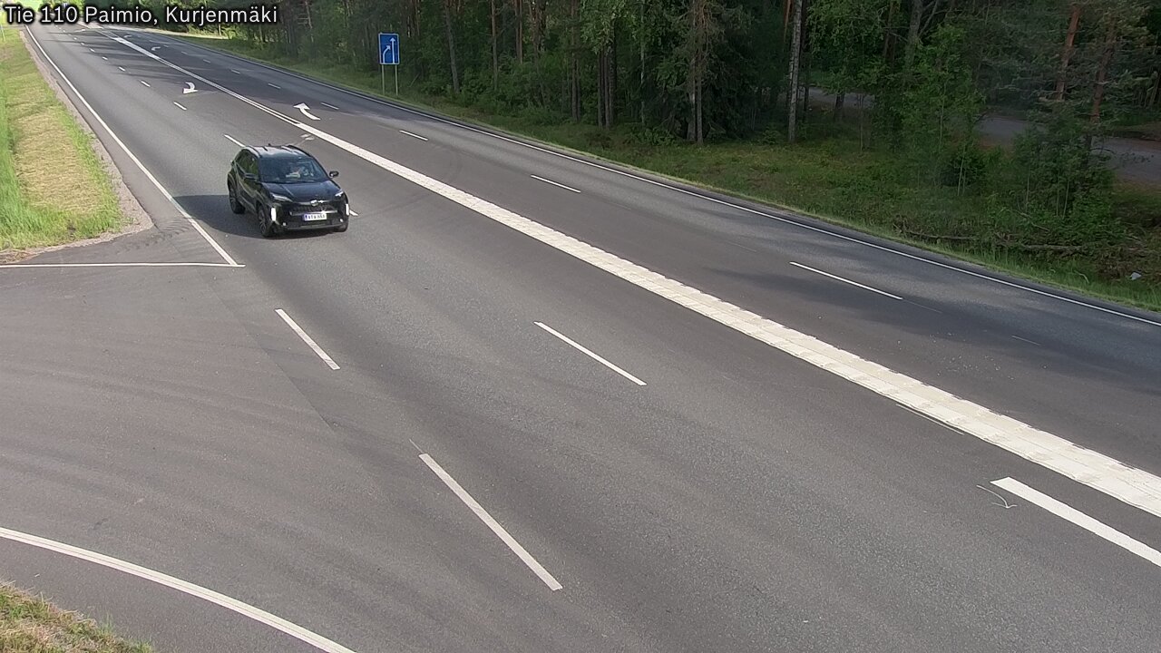 Kelikamerat Kuva Tie 110 Paimio, Kurjenmäki, Paimio, Varsinais-Suomi