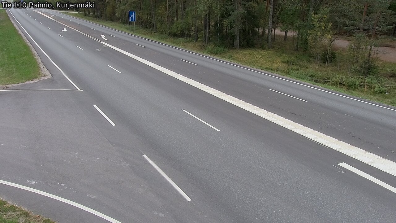 Kelikamerat Kuva Tie 110 Paimio, Kurjenmäki, Paimio, Varsinais-Suomi