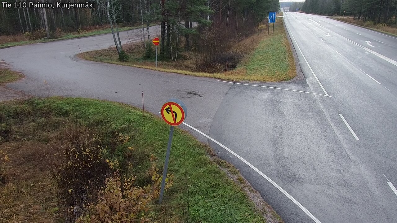 Kelikamerat Kuva Tie 110 Paimio, Kurjenmäki, Paimio, Varsinais-Suomi