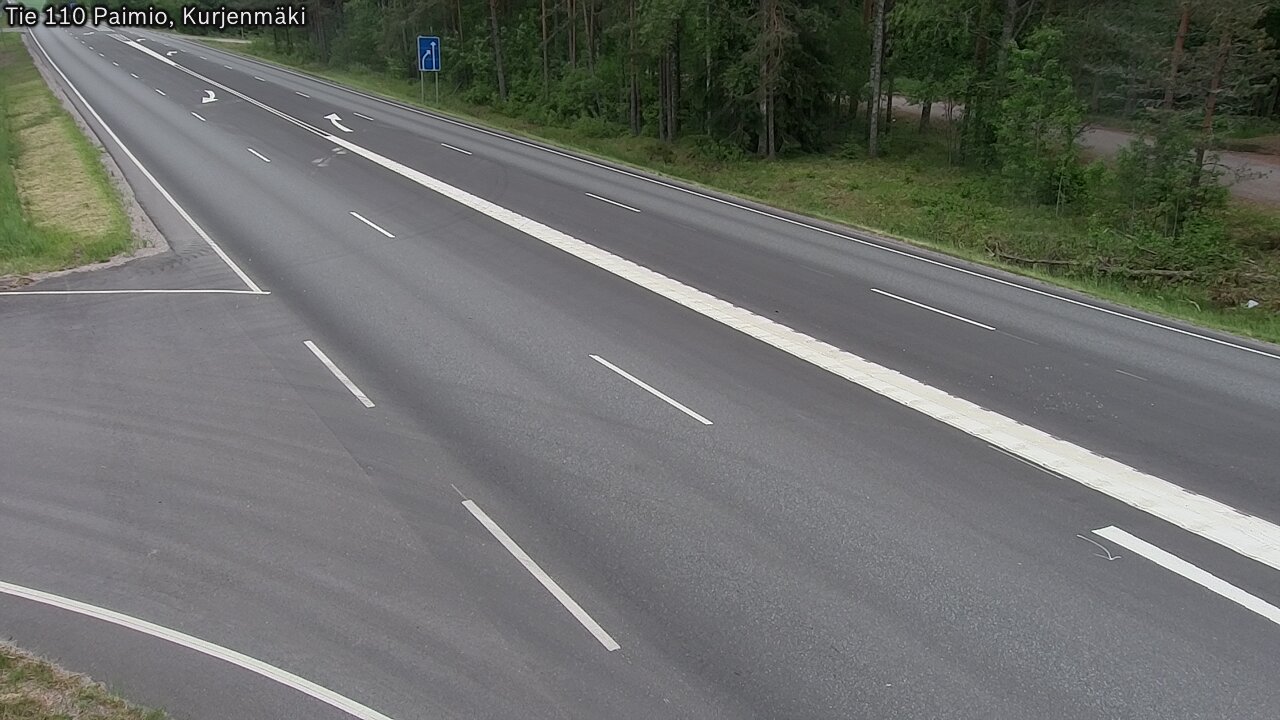 Kelikamerat Kuva Tie 110 Paimio, Kurjenmäki, Paimio, Varsinais-Suomi
