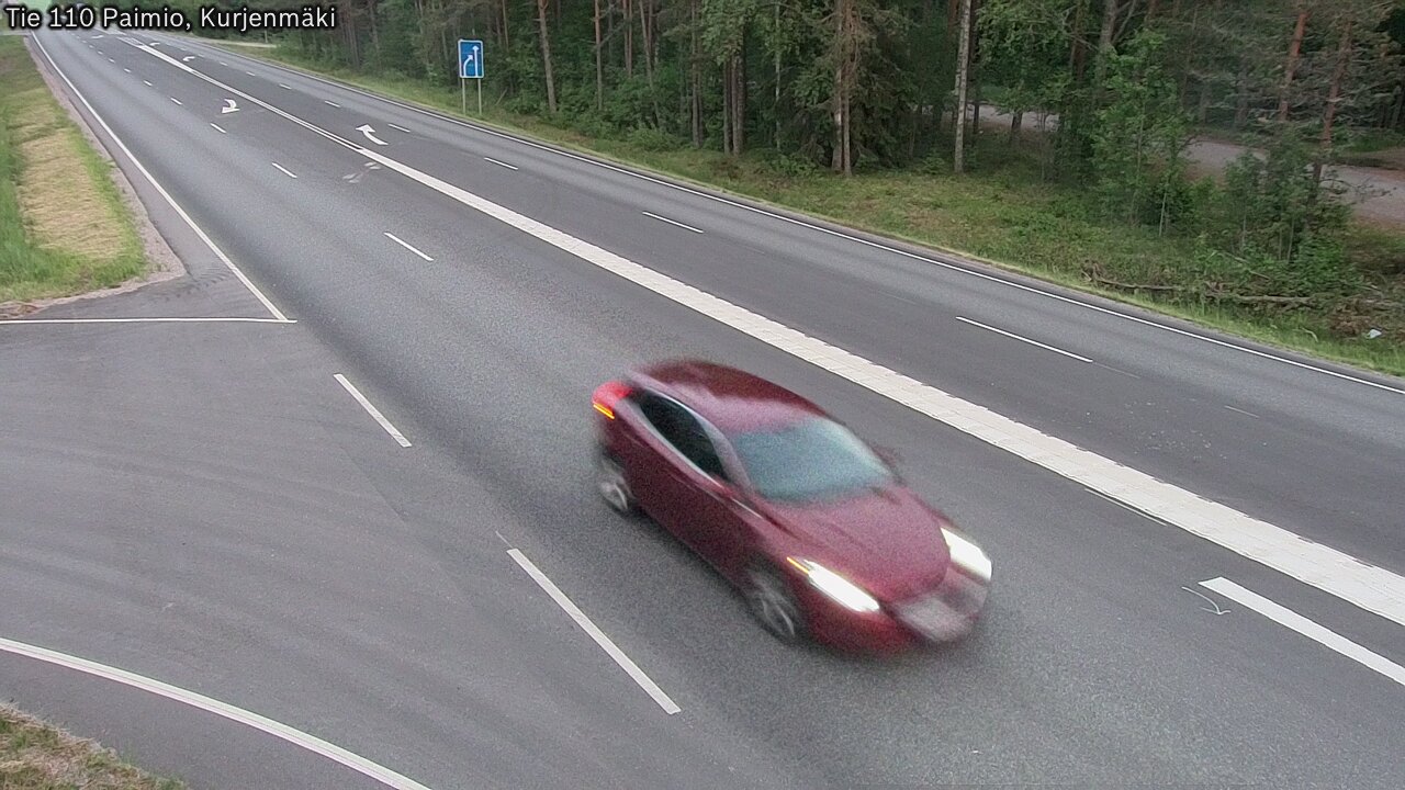 Kelikamerat Kuva Tie 110 Paimio, Kurjenmäki, Paimio, Varsinais-Suomi