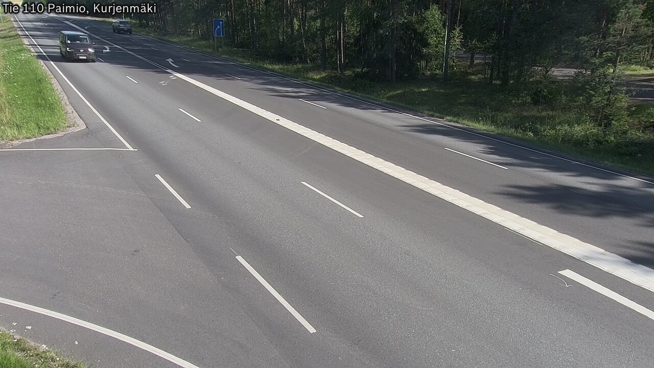 Kelikamerat Kuva Tie 110 Paimio, Kurjenmäki, Paimio, Varsinais-Suomi