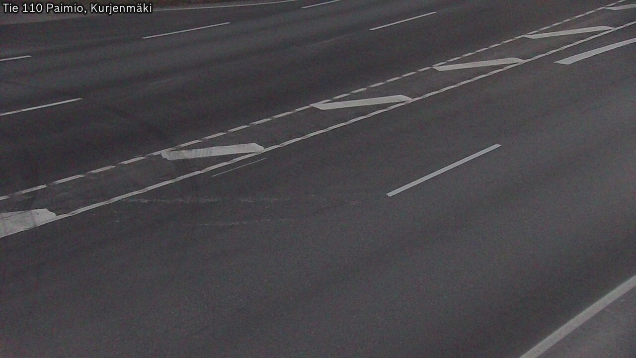 Weather Camera Image Väg 110 Paimio, Kurjenmäki, Paimio, Varsinais-Suomi