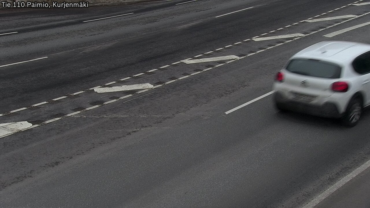 Weather Camera Image Road 110 Paimio, Kurjenmäki, Paimio, Varsinais-Suomi