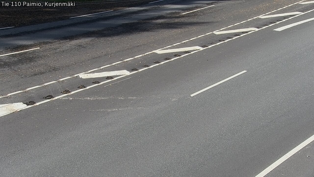 Weather Camera Image Väg 110 Paimio, Kurjenmäki, Paimio, Varsinais-Suomi