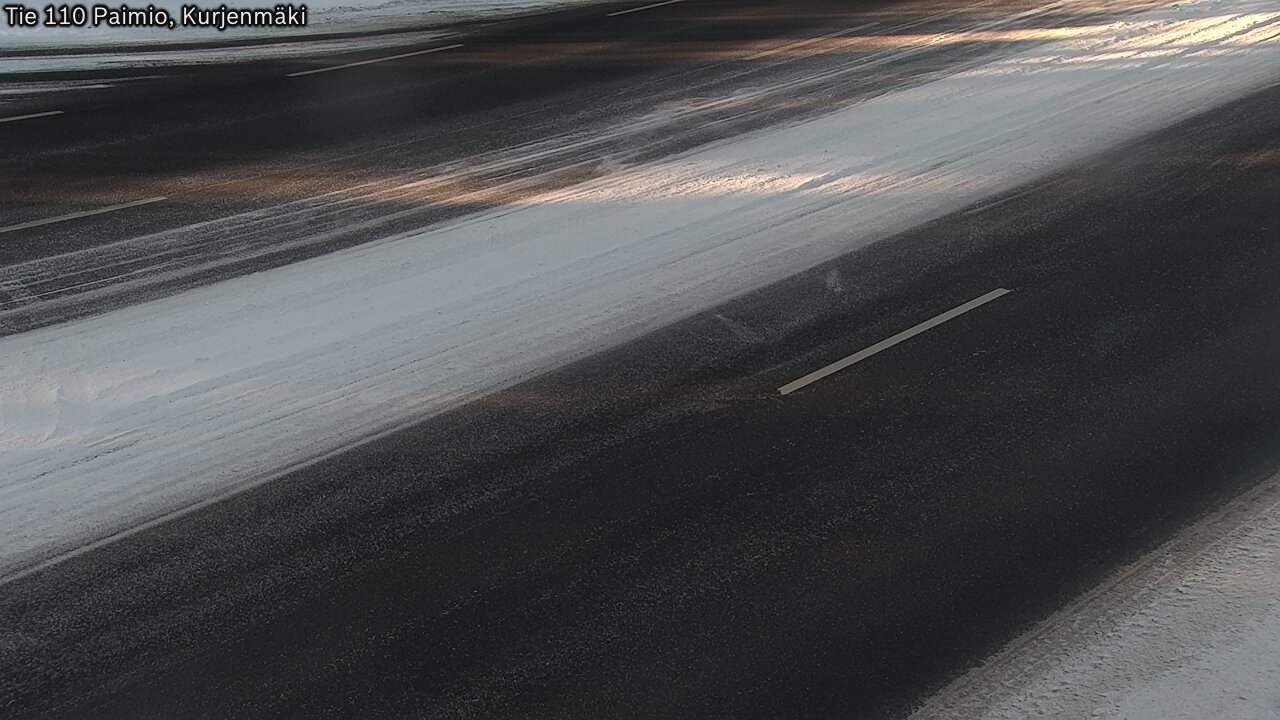 Weather Camera Image Road 110 Paimio, Kurjenmäki, Paimio, Varsinais-Suomi